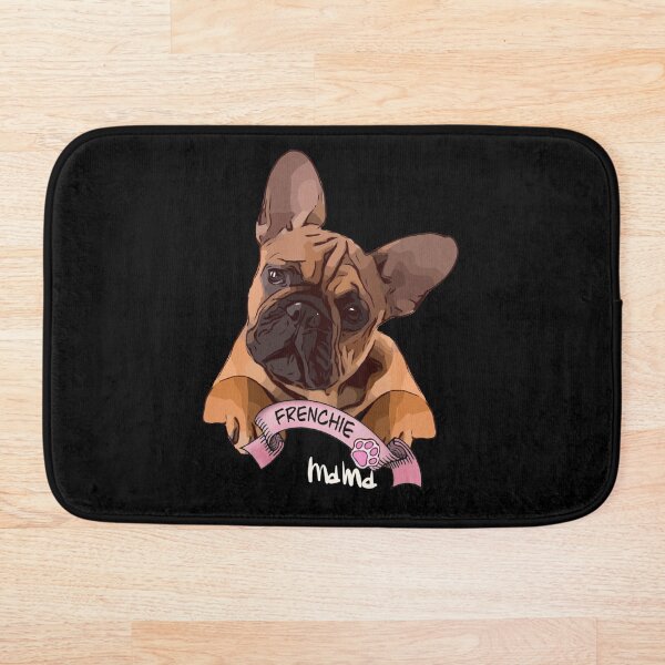 Aperçu de l'œuvre Cadeau pour amoureux du bouledogue français Frenchie créée et vendue par Collagedream.