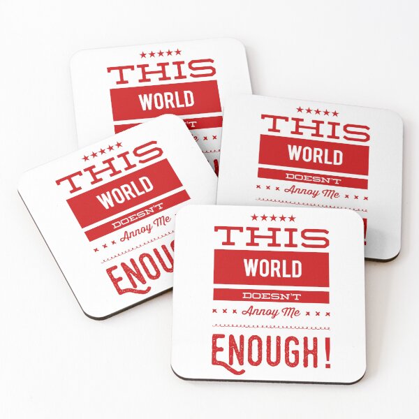 Item preview, This World Doesn't Annoy Me Enough! designed and sold by OfferHeat.