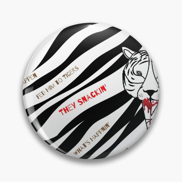 Item preview, Tiger King (Black) designed and sold by LoveBirdGallery.