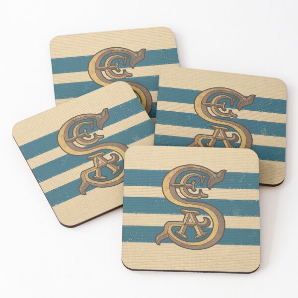 Item preview, Society of Explorers and Adventurers Blue Stripes designed and sold by Pop-Tacular.