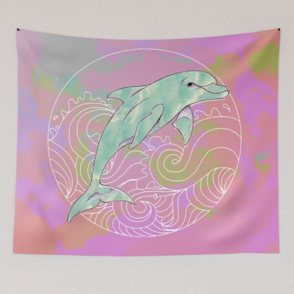 Item preview, Dolphin Swirl designed and sold by Savannah Campbell.