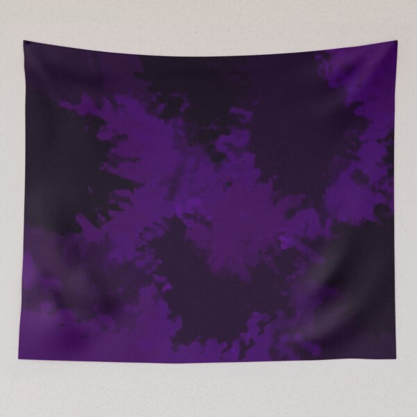 Item preview, Aubergine Smash Tie Dye Pattern designed and sold by LJWDesigns.