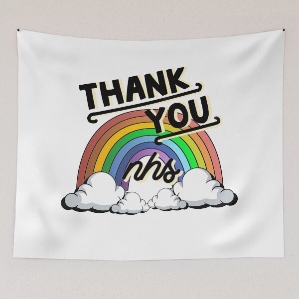 Item preview, Coronavirus "Rainbow Thankyou" Design designed and sold by Charlzthebucket.