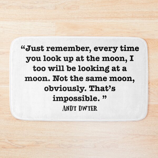 Item preview, Andy Dwyer Quote designed and sold by baileyvannatta.