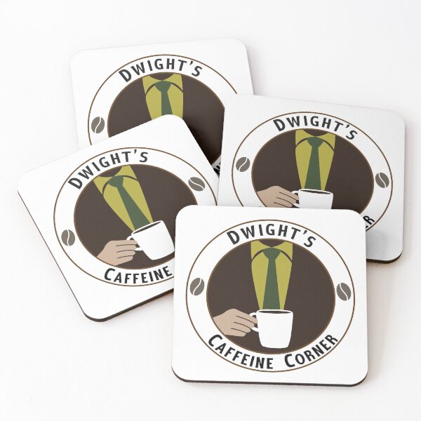 Item preview, The office Dwight's Caffeine Corner  designed and sold by agdietzel.