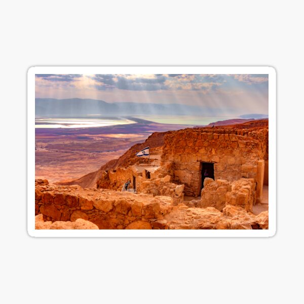 The Triumph and Tragedy of Masada Sticker