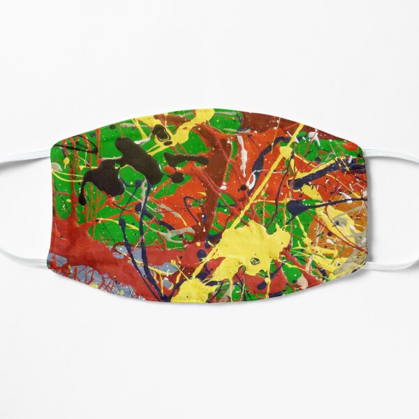 COLORFUL ABSTRACT POPART DESIGN - SPIRALS 2 Mask