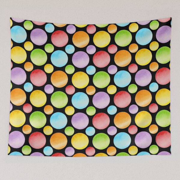 Item preview, Rainbow Polka Dots designed and sold by PatriciaSheaDesigns.