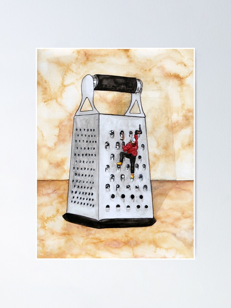 Be 'Grate'ful - Kitchen Wall Decor Cheese Grater