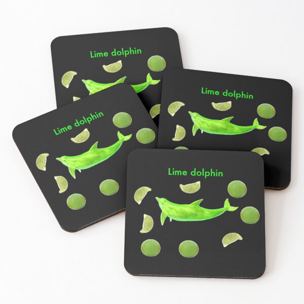 Item preview, Lime dolphin designed and sold by greentiger1.