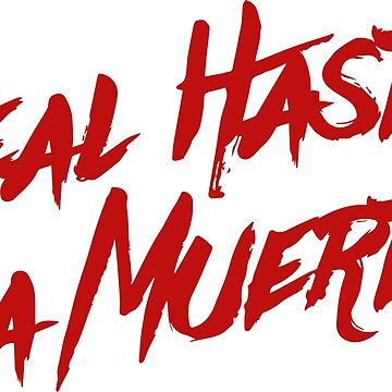 Real Hasta La Muerte Hoodie - Anuel AA Hoodie - Reggaeton Hoodie -  Reggaeton - Perreo - Latino Gang - Latino Hoodies - Reggaeton Merch