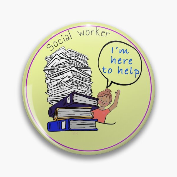 Item preview, Social worker designed and sold by De-colores.