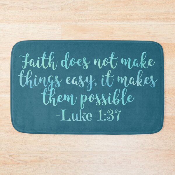 Item preview, Luke 1:37 designed and sold by baileyvannatta.