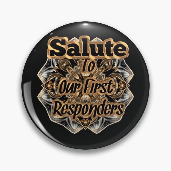 Item preview, Salute all first responders designed and sold by James Bieber.