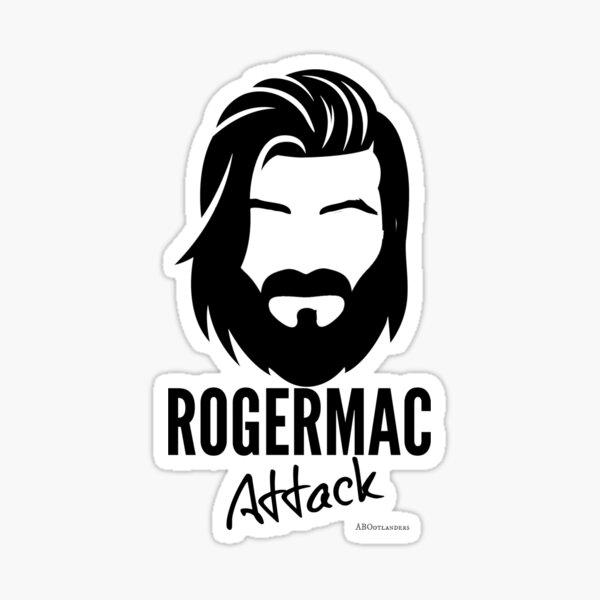 RogerMac Attack Sticker