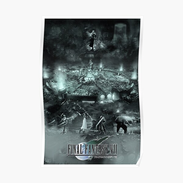 Dissidia Final Fantasy Poster Final Fantasy Final Fantasy Print Final Fantasy 14 Final Fantasy Art Christmas Gift Final Fantasy 7