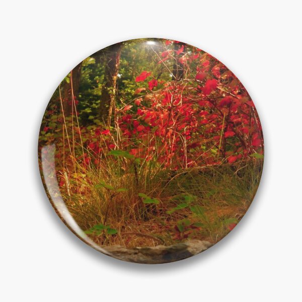 Item preview, Red Shrubs in Montana, Fall Colors, Autumn Foliage, Pretty Plants designed and sold by LCAppling.