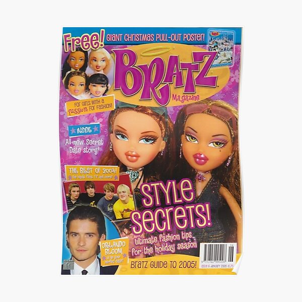 Bratz y2k rainbow aesthetoc Poster