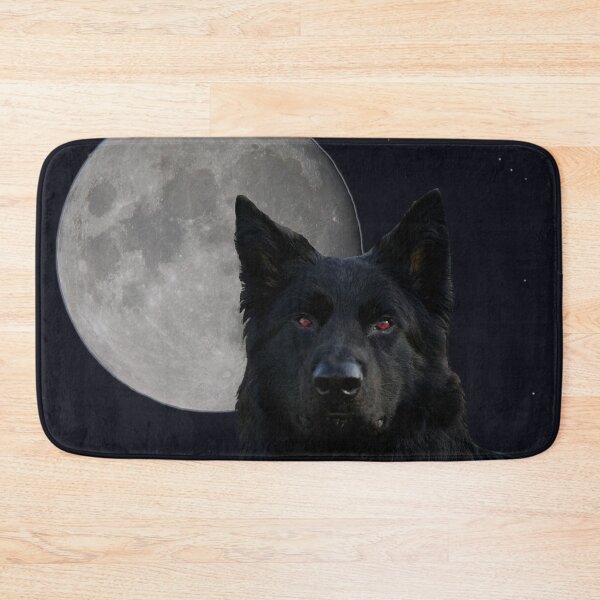 Item preview, Black wolf at moonlight  designed and sold by IIIcrows.