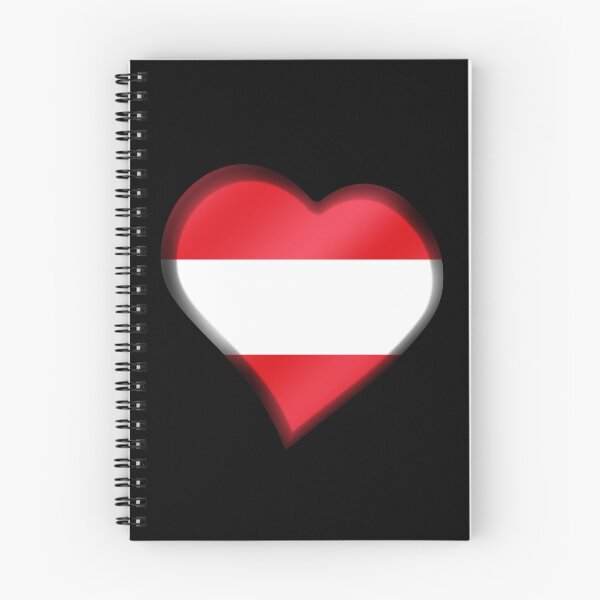 Item preview, Austrian Flag - Austria - Heart designed and sold by Graphix.