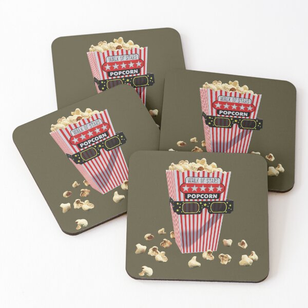 Item preview, Buttered Popcorn and 3D Movie glasses designed and sold by PopAlien.
