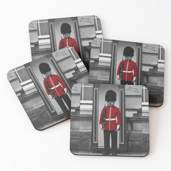 Item preview, Queen's Guard Bulldog designed and sold by TFeldDesign.