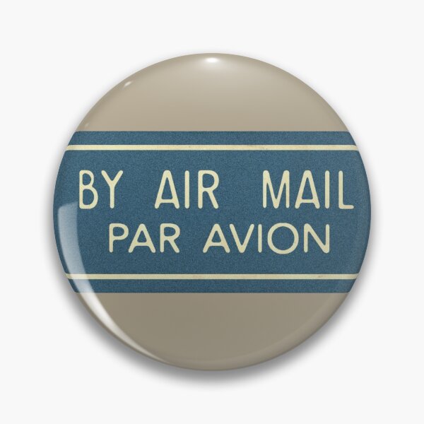Item preview, Vintage Air Mail Label designed and sold by Tropical Imports.