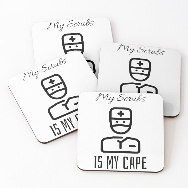 Item preview, My Scrubs Is My Cape designed and sold by Tru-Bless Properties.