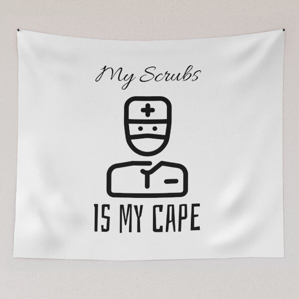 Item preview, My Scrubs Is My Cape designed and sold by Tru-Bless Properties.