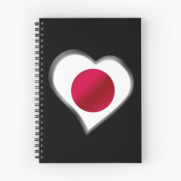 Item preview, Japanese Flag - Japan - Heart designed and sold by Graphix.