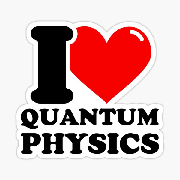Item preview, I Love Quantum physics designed and sold by fabianb.