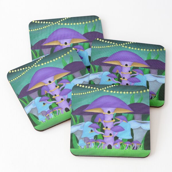 Item preview, Mushroom Village designed and sold by dinosaurceress.