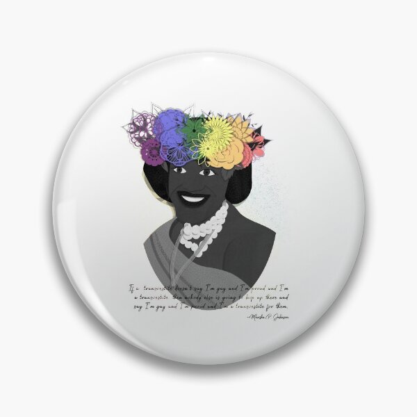 Item preview, Queer Icon Marsha P Johnson designed and sold by Margaret Odell.