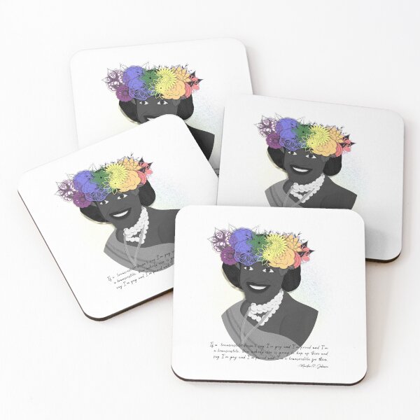 Item preview, Queer Icon Marsha P Johnson designed and sold by Margaret Odell.