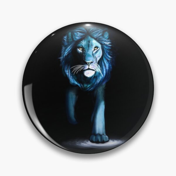 Item preview, Lion of Judah (Neon Blue) designed and sold by IgniteWithin.