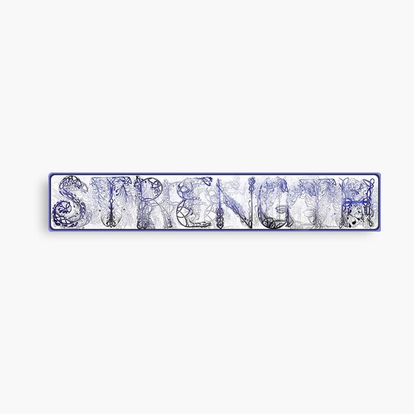 Strength Canvas Print