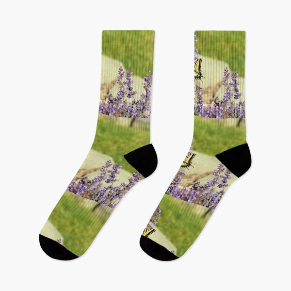 Item preview, Swallowtail Butterfly in the Flower garden men's & women's fashions and decor designed and sold by LCAppling.