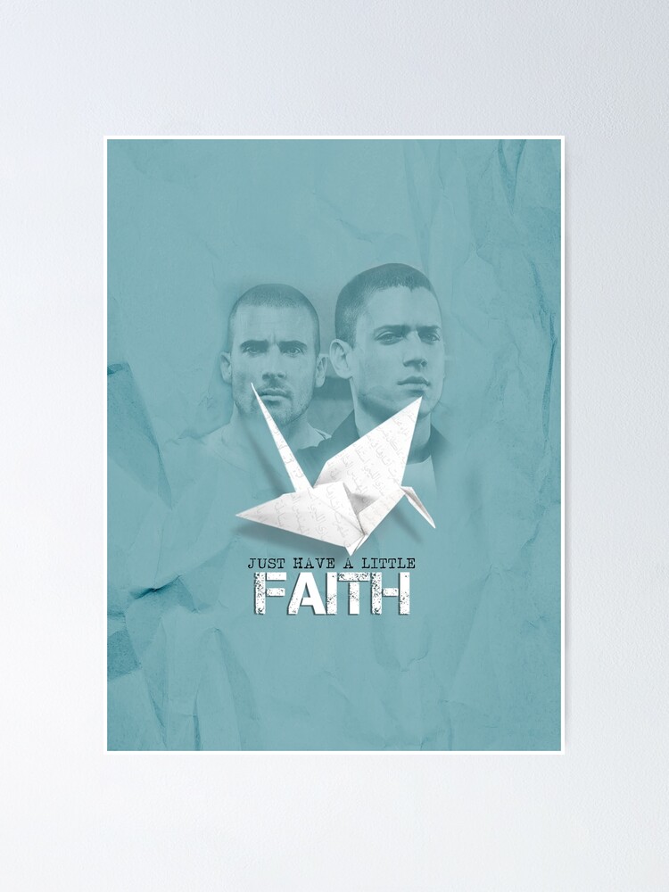 Alternate view of Prison Break - Michael and Linc Faith Poster
