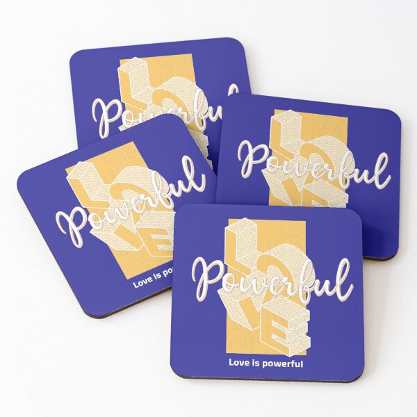 Item preview, Love Is Powerful  designed and sold by iASunshine.