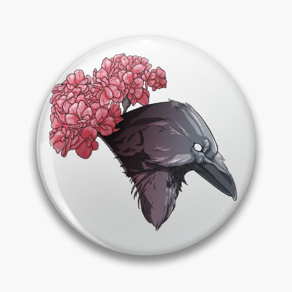 Item preview, Floral Raven designed and sold by CarpophobicCrow.