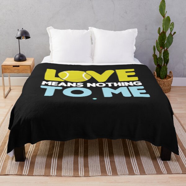 Item preview, Love means nothing to me - Funny Tennis Gift designed and sold by woormle.