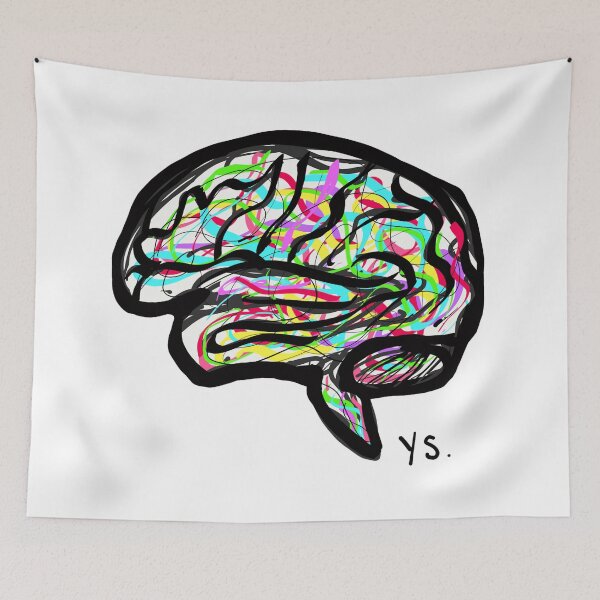 Item preview, Brain of Color designed and sold by smileyansan.