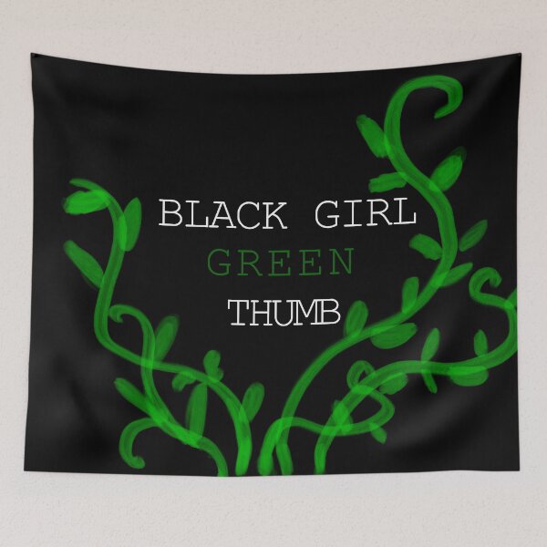 Item preview, Black Girl Green Thumb designed and sold by DeaAsh.