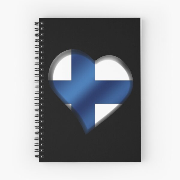 Item preview, Finnish Flag - Finland - Heart designed and sold by Graphix.
