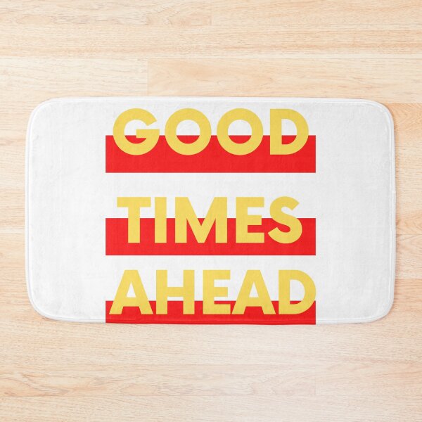 Item preview, Good times ahead ( yellow red ) designed and sold by lovesuperkarma.