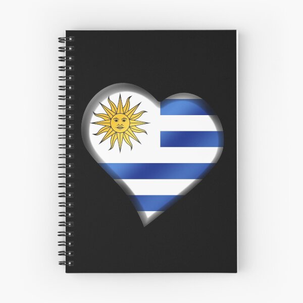 Item preview, Uruguayan Flag - Uruguay - Heart designed and sold by Graphix.