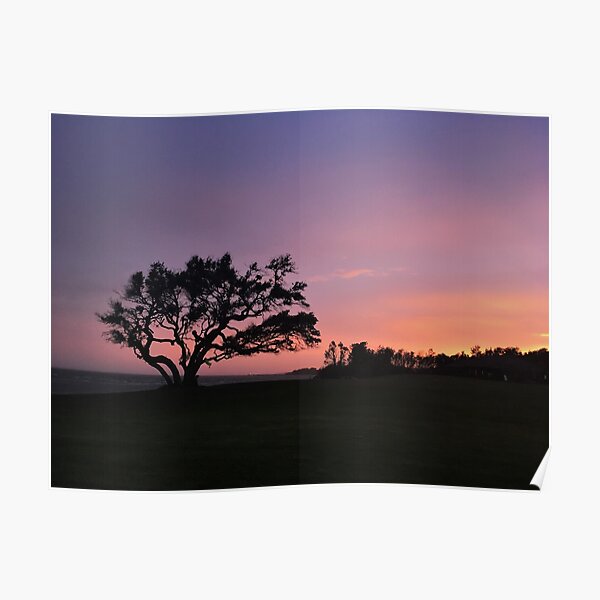 CAMP ALBEMARLE SUNSET Poster