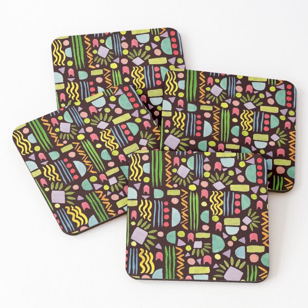 Item preview, Geometric Gouache Painting designed and sold by JaanaHalme.