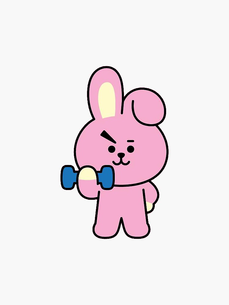 "BT21 Cooky" Sticker by Housedodo Redbubble "BT21 Cooky" Sticker by Housedodo Redbubble
