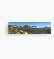 A Cairngorm Panorama Canvas Print
